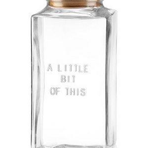 all in good taste "A Little Bit of This" Canister