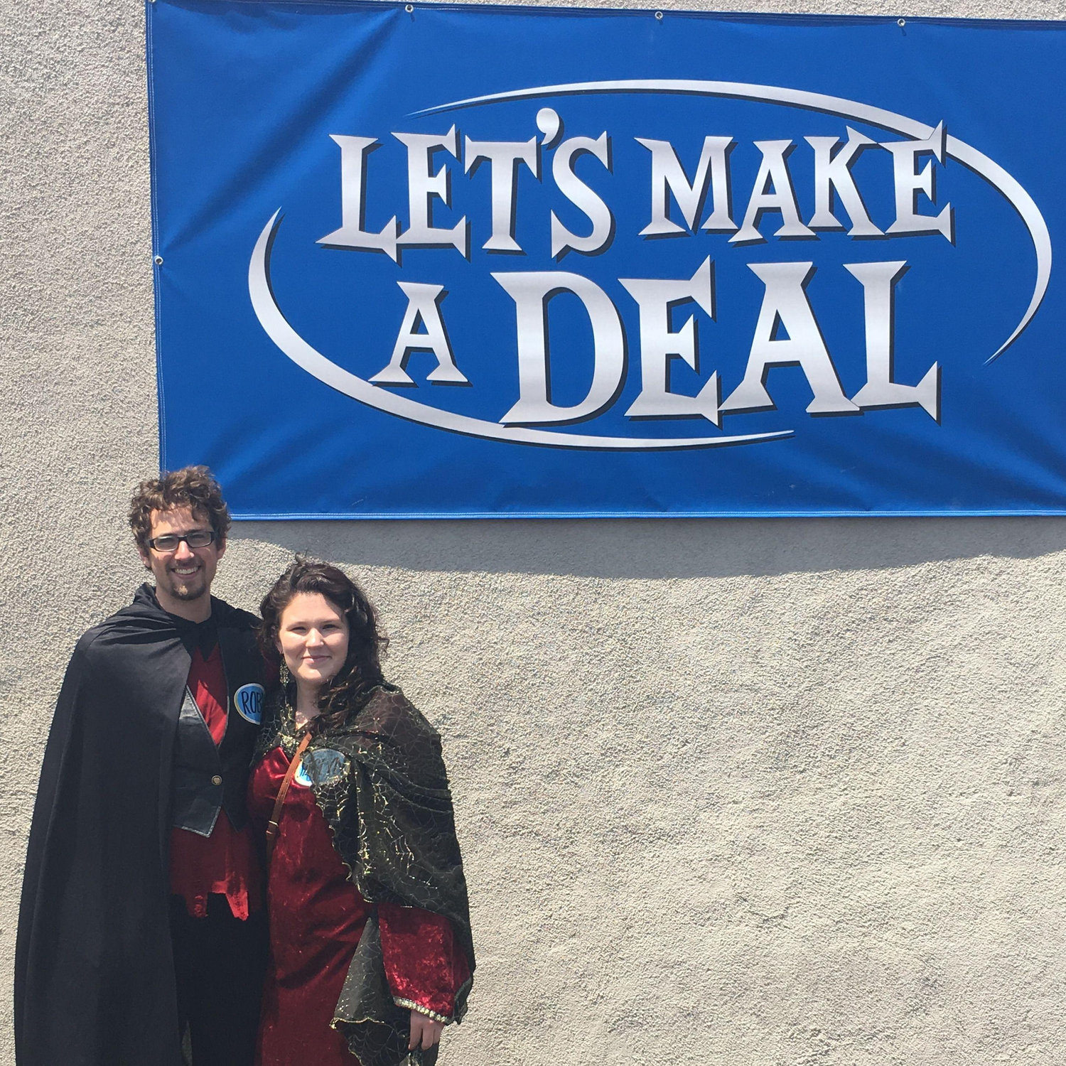 May 2016 - Our first time on Let's Make a Deal!