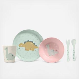 Wild Dinos 5-Piece Feeding Set