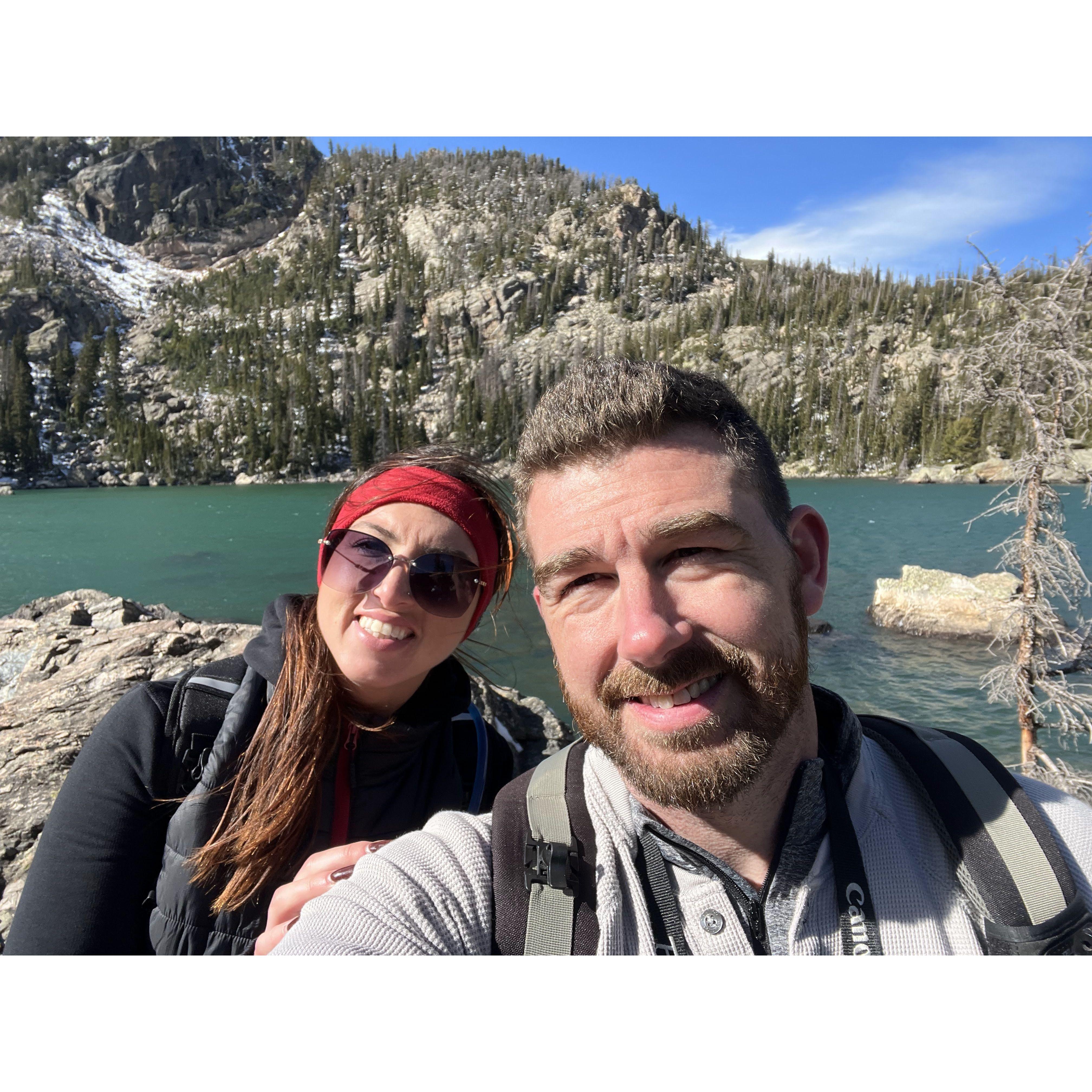 Emerald Lake in Rocky Mountain National Park