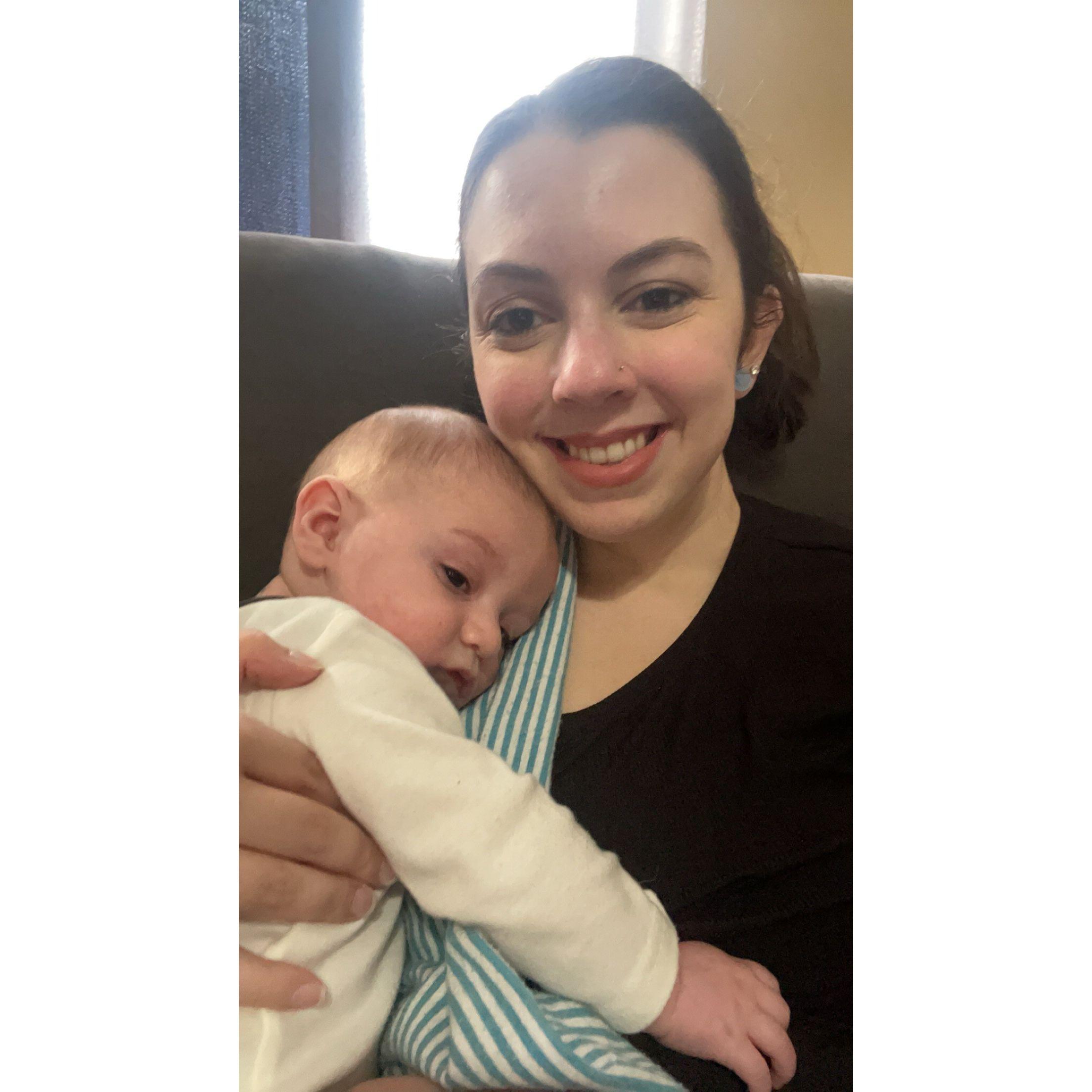 Just a mama and her baby