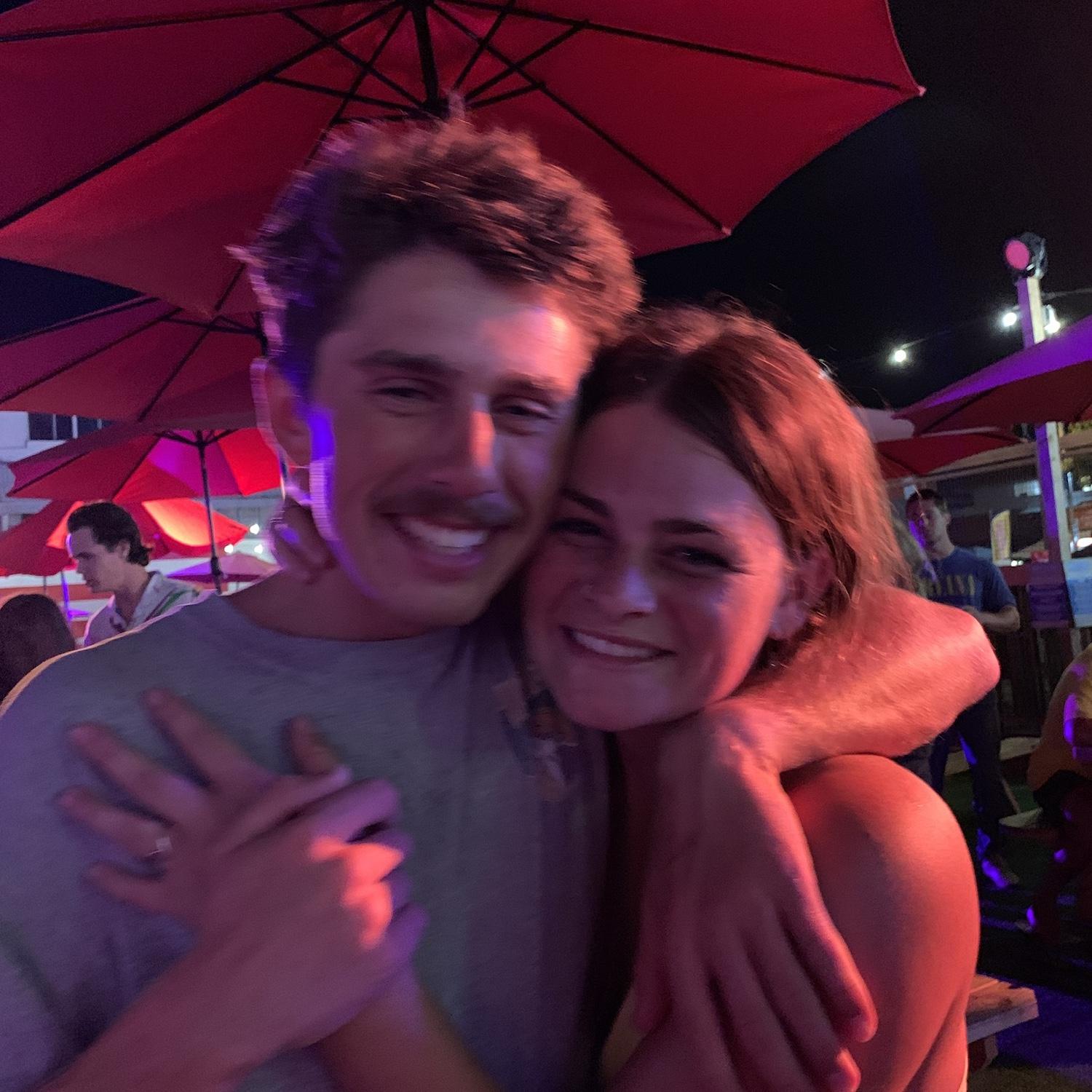 One of our many bar nights out in pacific beach…