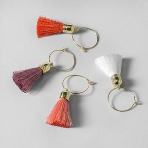 Wine Charm Accessories Pink/Red Set of 4 - Opalhouse™