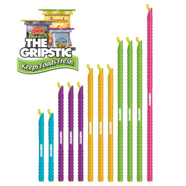GRIPSTIC® Bag Sealer 12-Pack Assorted Set