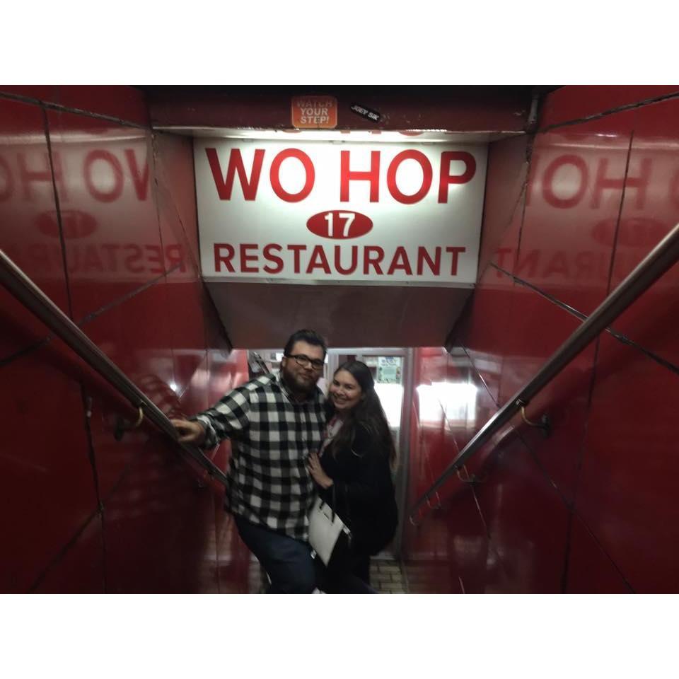 Our first trip to New York City - picture taken by our officiant James!