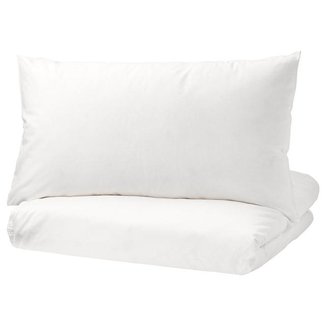 ÄNGSLILJADuvet cover and pillowcase(s), whiteKing