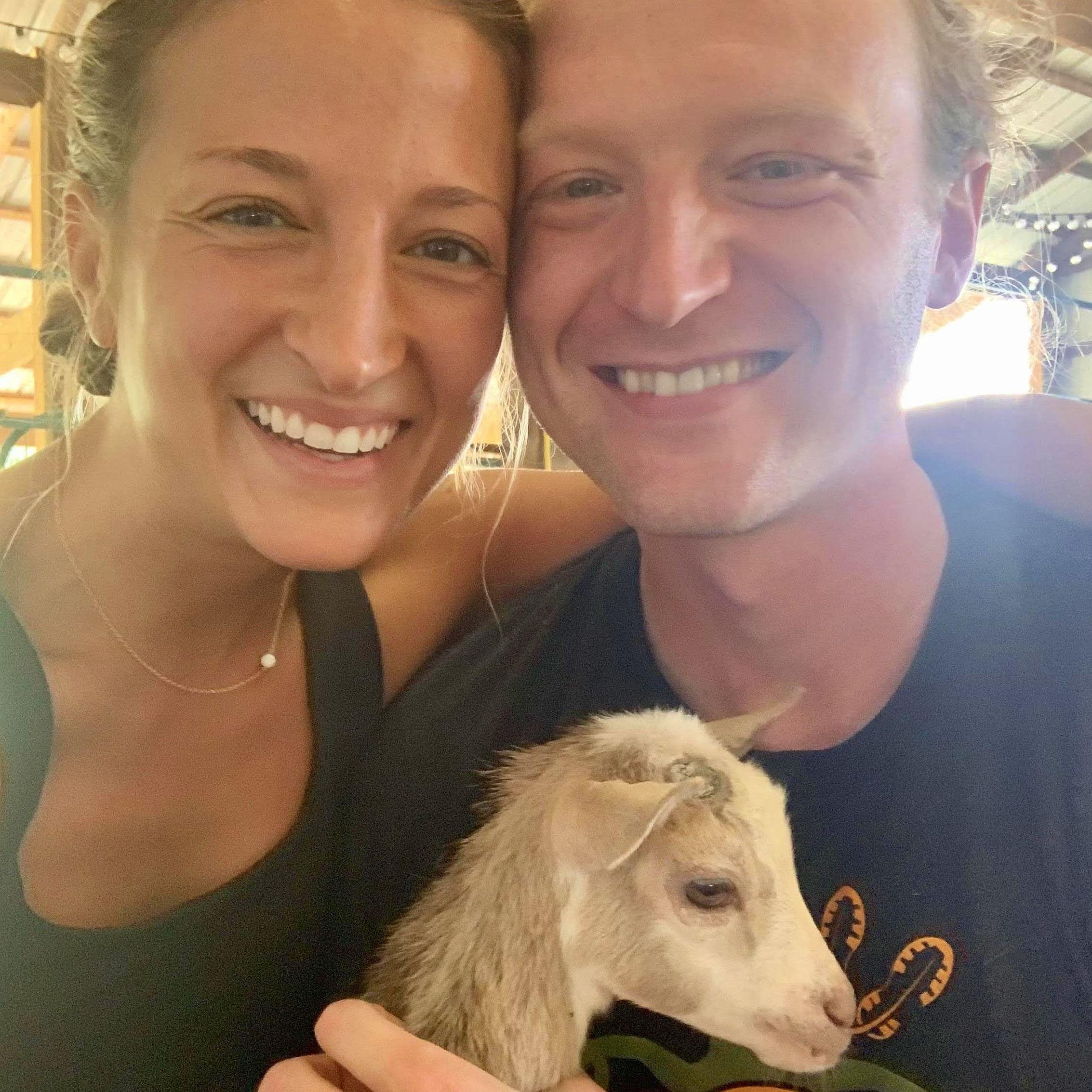 Goat yoga!