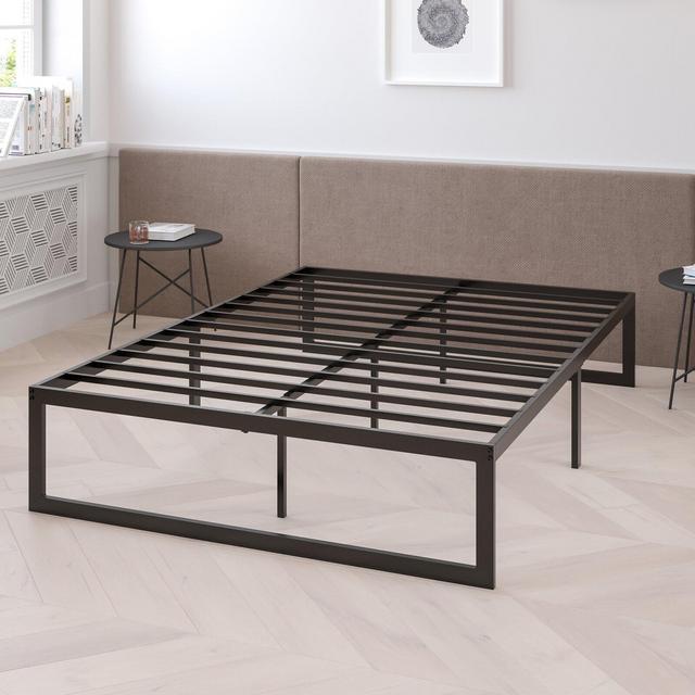 Tabares 14'' Steel Platform Bed