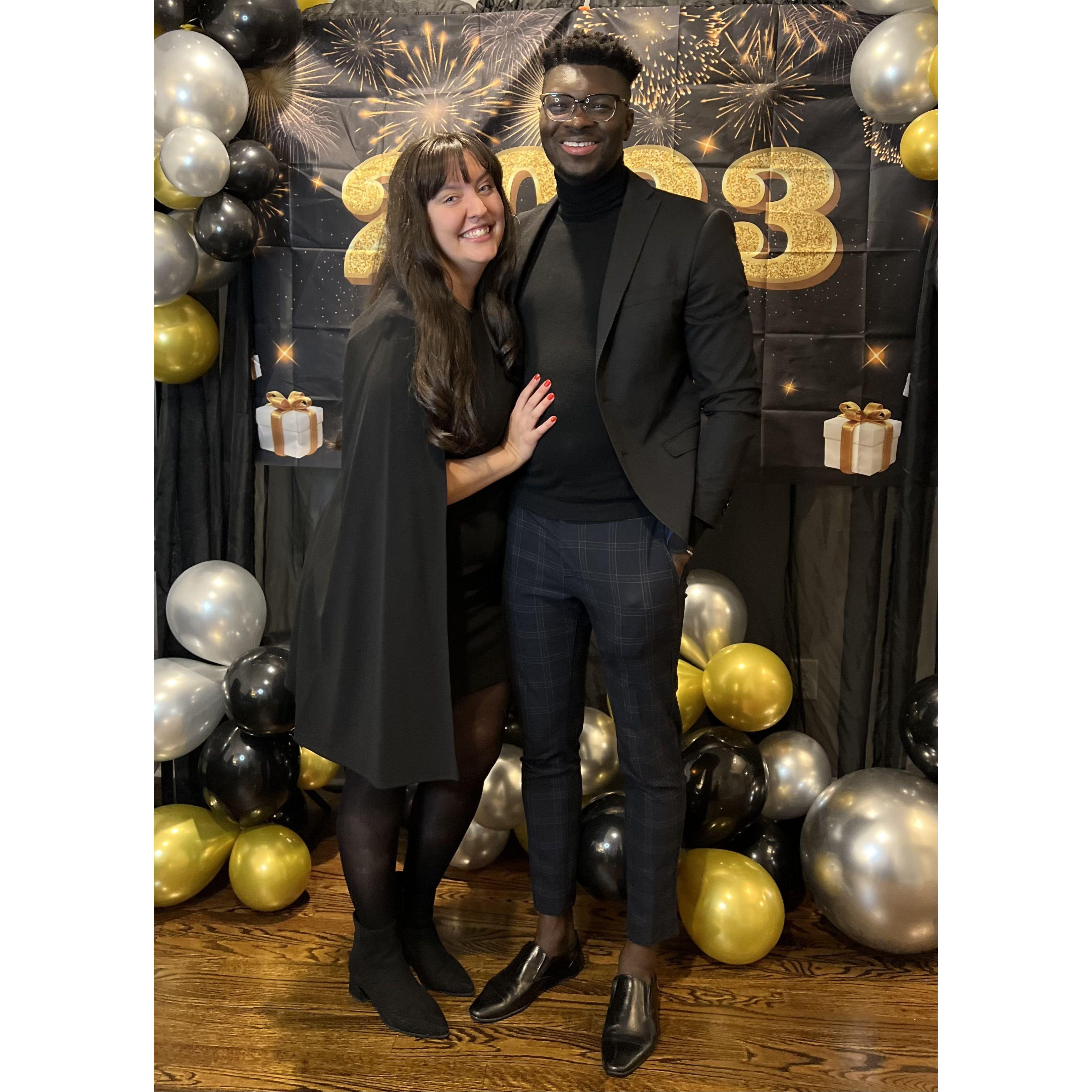 Our first New Years Eve together.