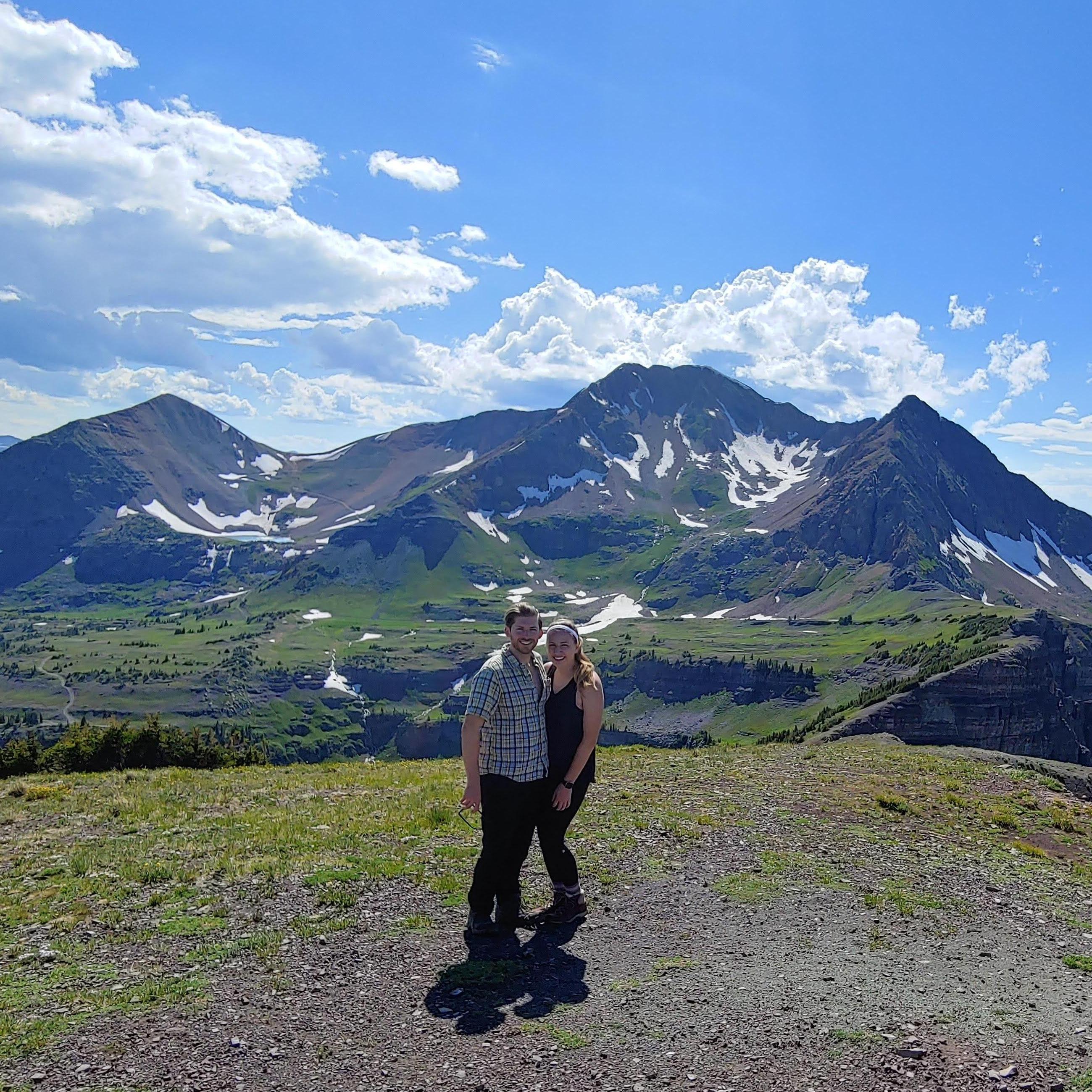 Scarp Ride Hike in Crested Butte, Colorado. July 2021