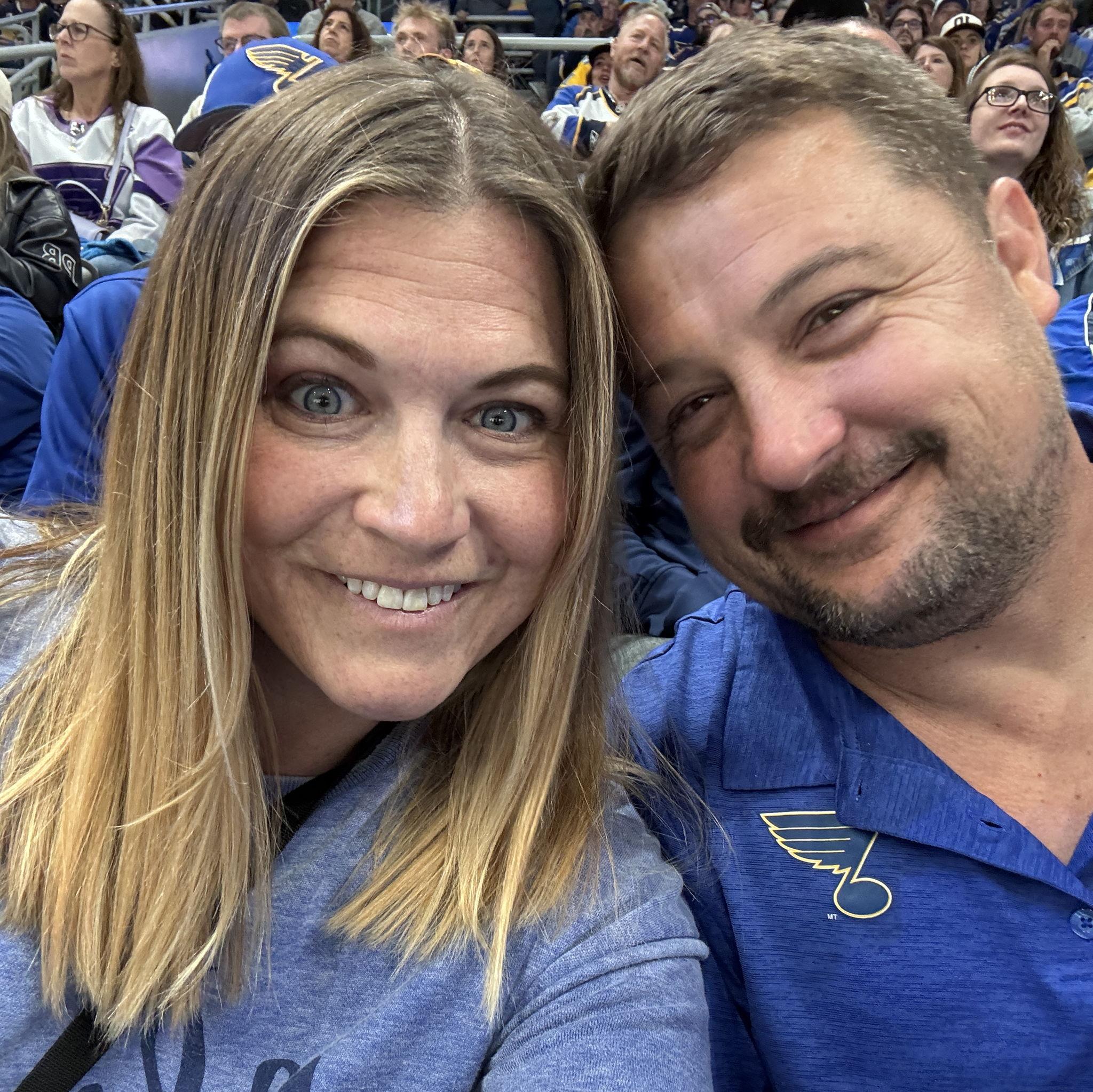 Dennis first noticed Maggie’s blue eyes, then quickly realized how easy she was to talk to and feel comfortable with.