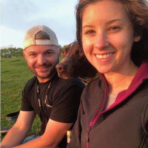 Third date at Bearwallow Mountain, and the first time I met Bliss dog!