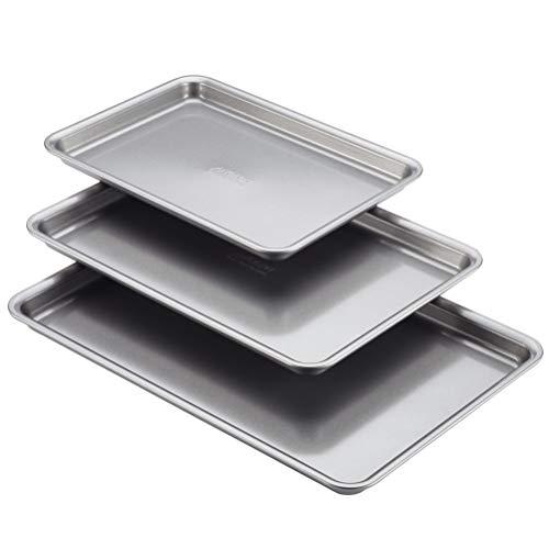 Anolon Advanced Nonstick Bakeware Set / Baking Pans with Grips - 5 Piece,  Gray,57327