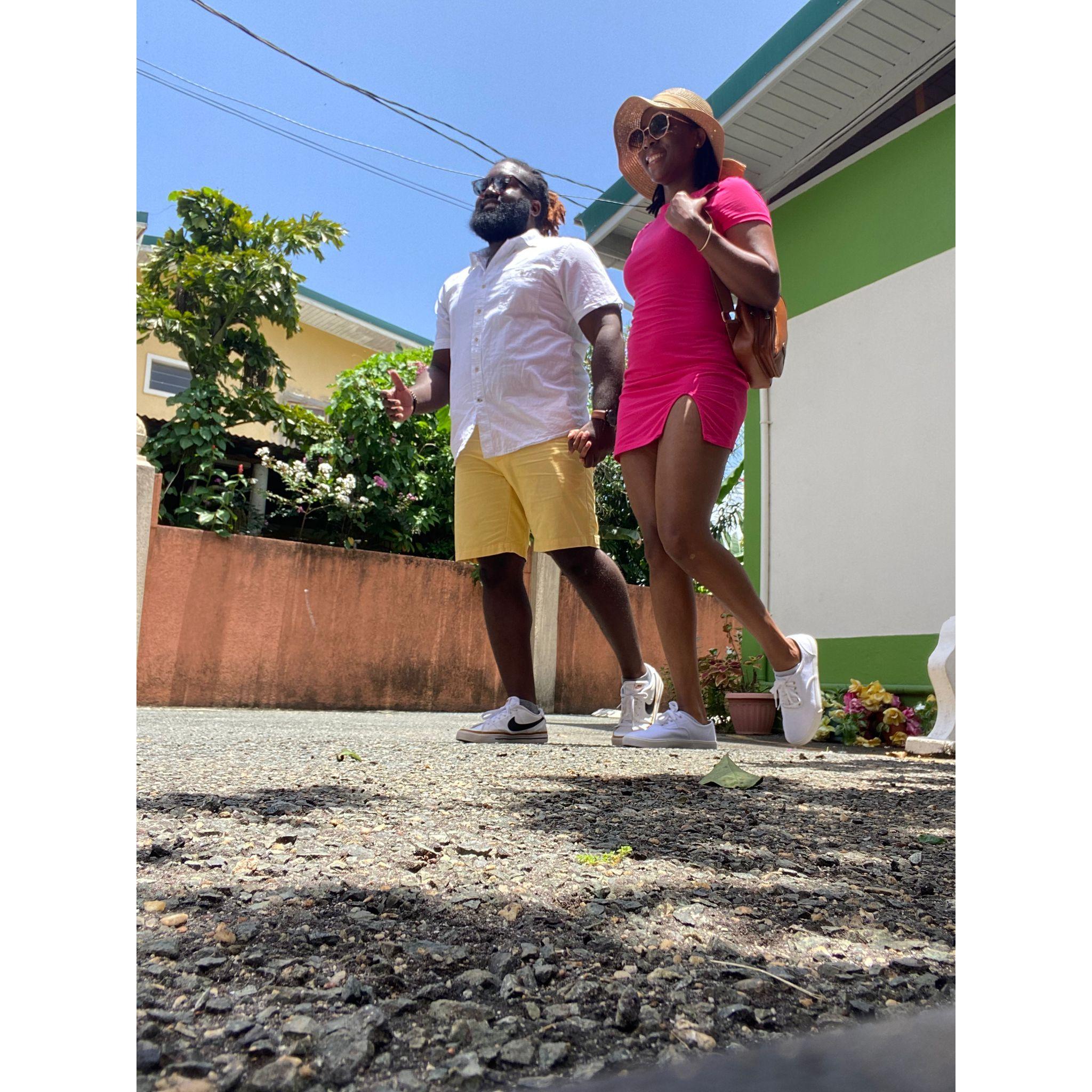 First time together in Trinidad and Tobago.