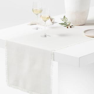 Craft Organic Cotton Fringe Table Runner