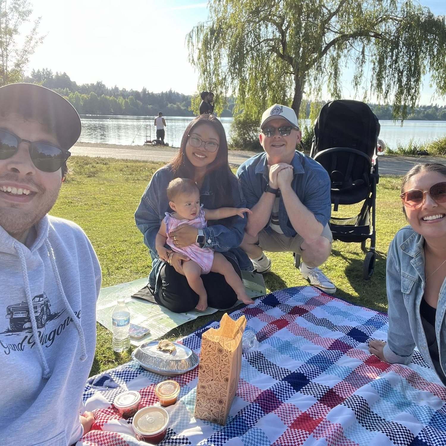 July 2025: Amanda meets Ian, Lauren and Akina for the first time!!