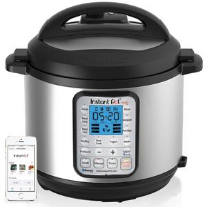 Double Insight Inc. DBA - Instant Pot Smart Bluetooth 6 Qt 7-in-1 Multi-Use Programmable Pressure Cooker, Slow Cooker, Rice Cooker, Yogurt Maker, Sauté, Steamer, and Warmer