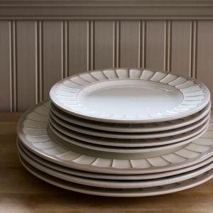 The Latte Stoneware Side Plates, Set of 4 - Anthropology