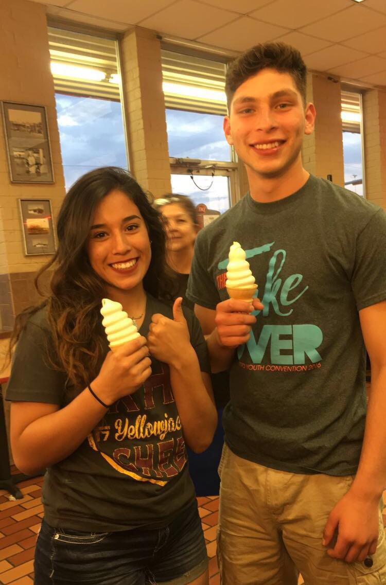 Free cone day!!!