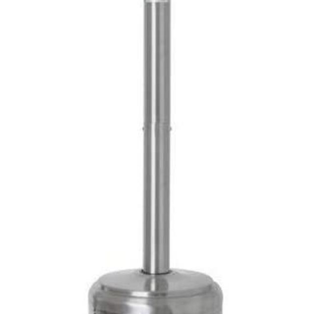Hampton Bay 48000 Btu Stainless Steel Patio Heater, Set of 1 (Silver)
