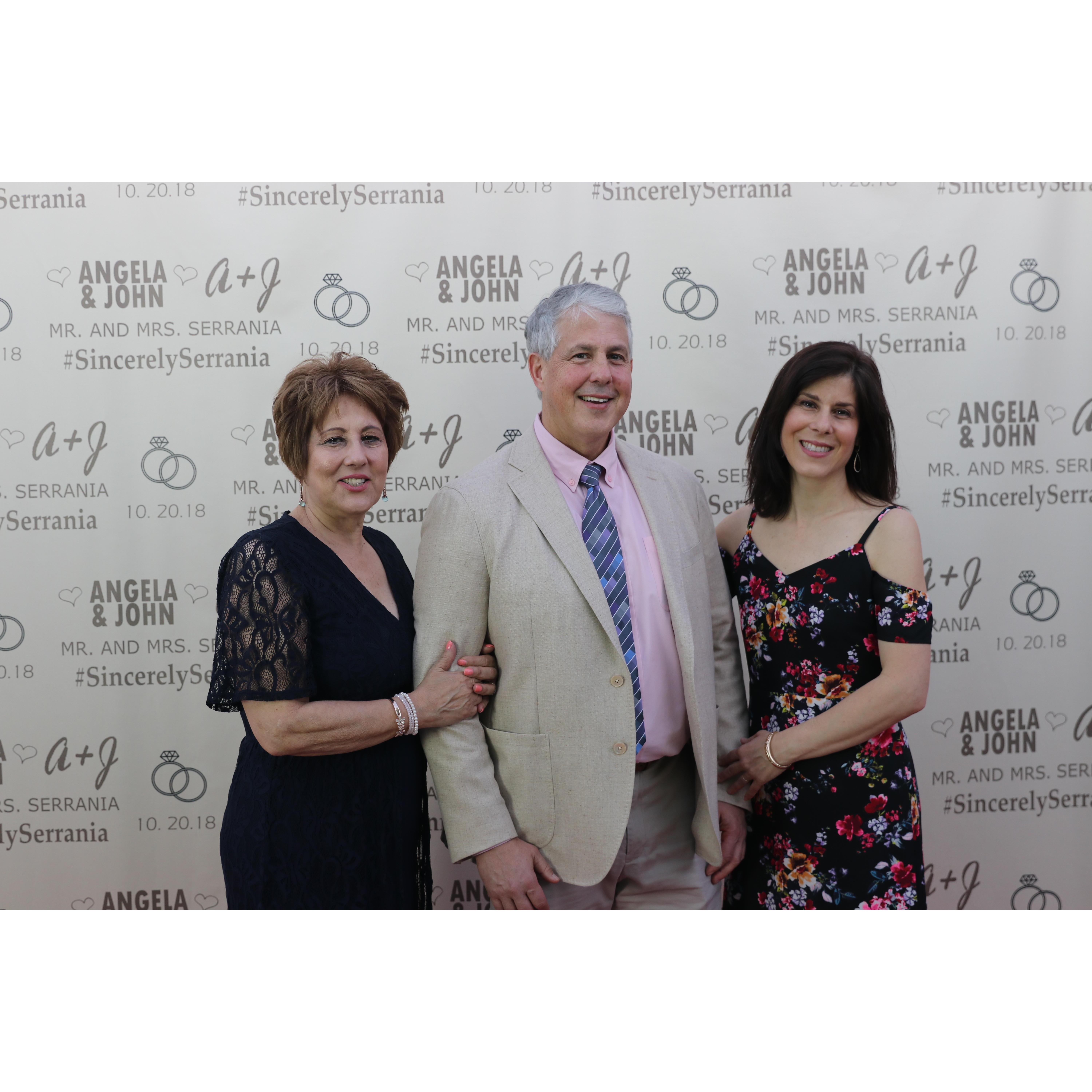 Carla Altamirano, Paul Riccio and Renee Springhorn