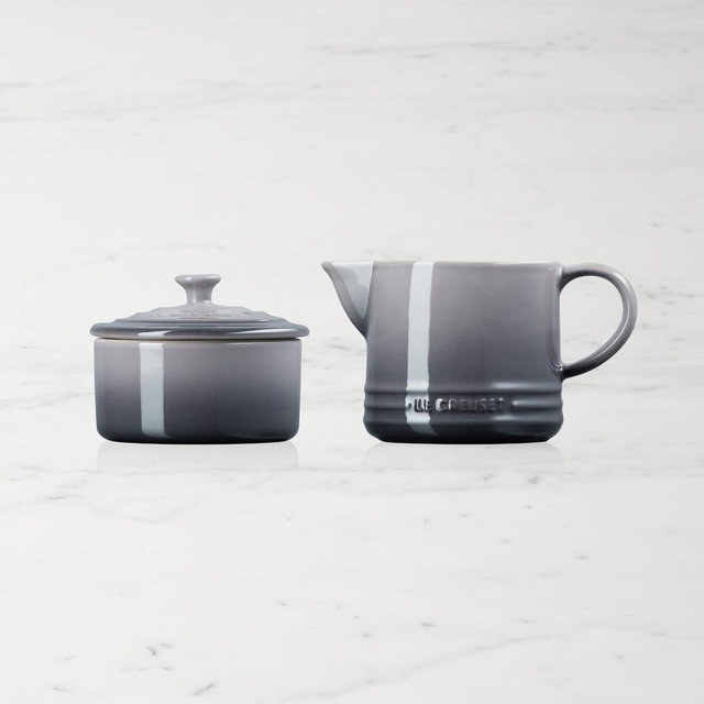 Le Creuset Signature Cream & Sugar Set, Oyster