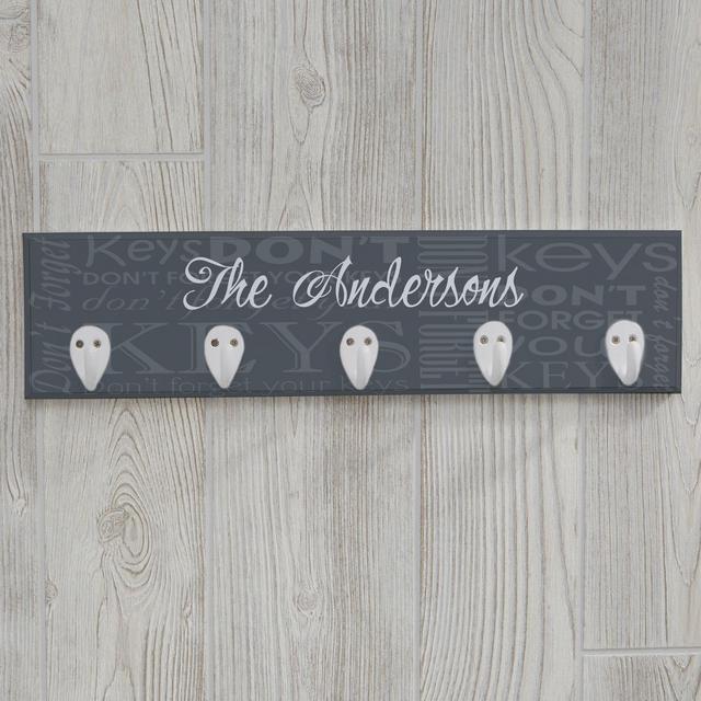 Personalized Don't Forget Key Plaque