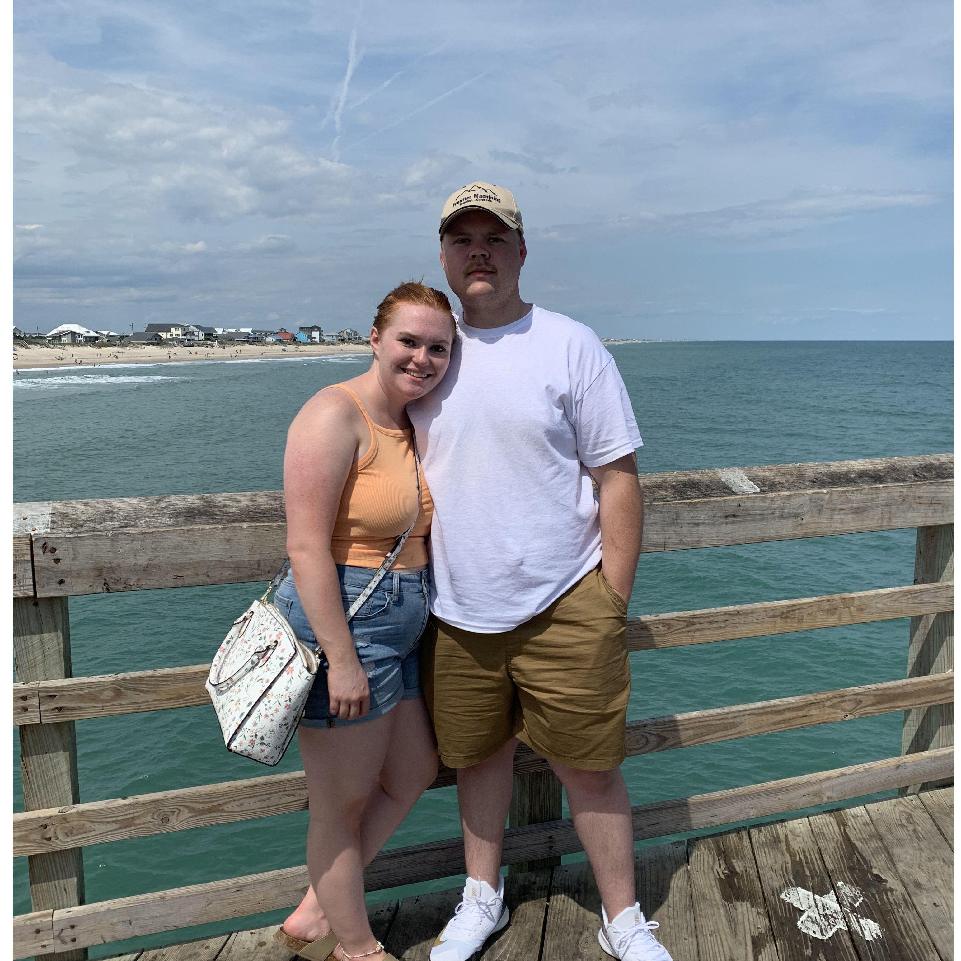 2021. First beach vacation together.