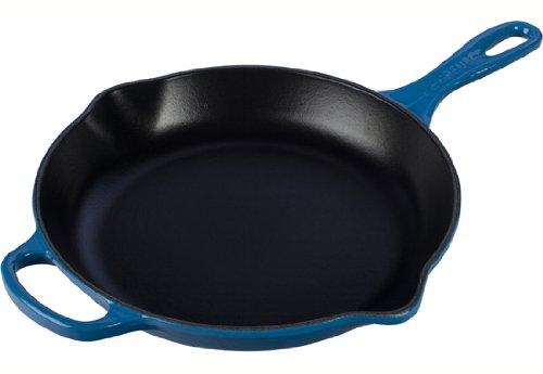 Le Creuset LS2024-1659 Enameled Cast Signature Iron Handle Skillet, 6 1/3", Marseille
