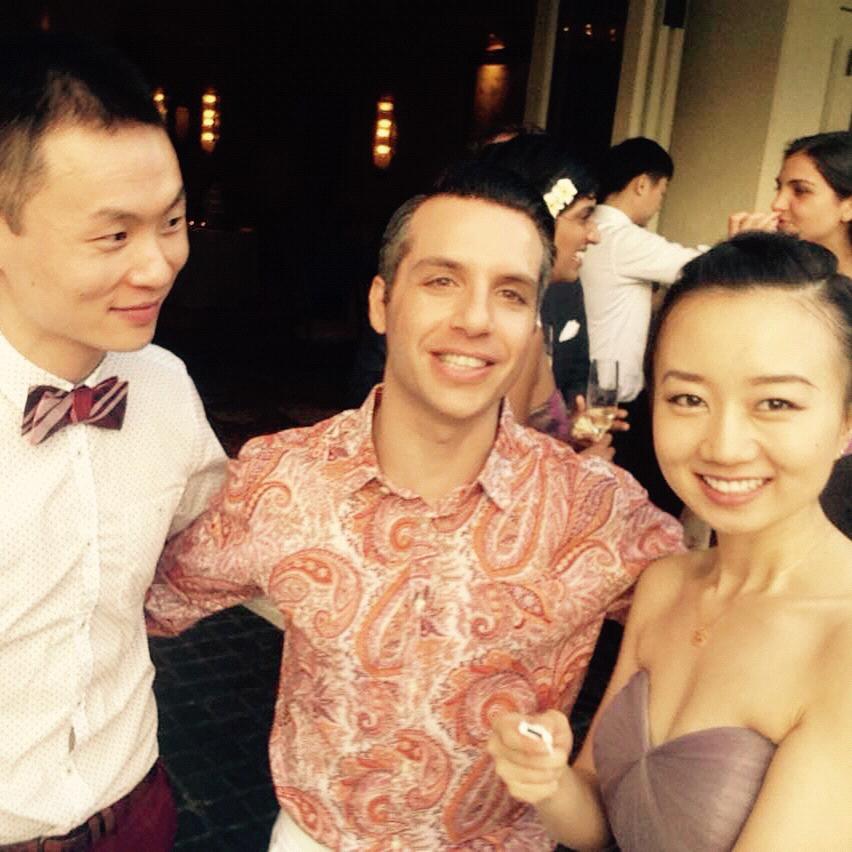 Our first time attending a destination wedding of our favorite couple, Darlene & Ralph. Also Noam’s first time meeting Yu’s fab squad. Hawaii. September 2014.