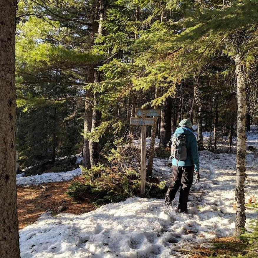 Off we go! It's really quite beautiful out.