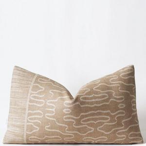 Abrayan Cushion - Sand / Natural