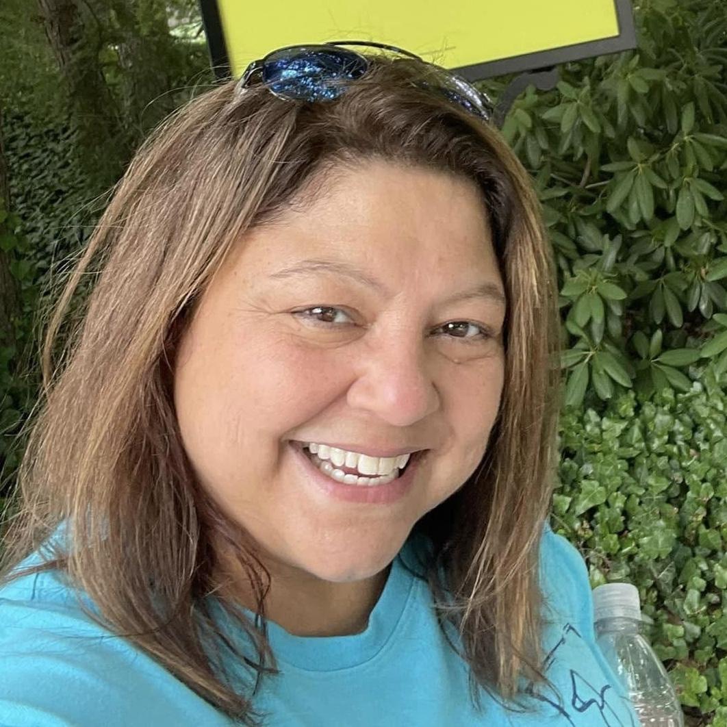 This is Dawn's awesome co-worker Monique (who helps keep her sane!) - our California guests will LOVE her accent!