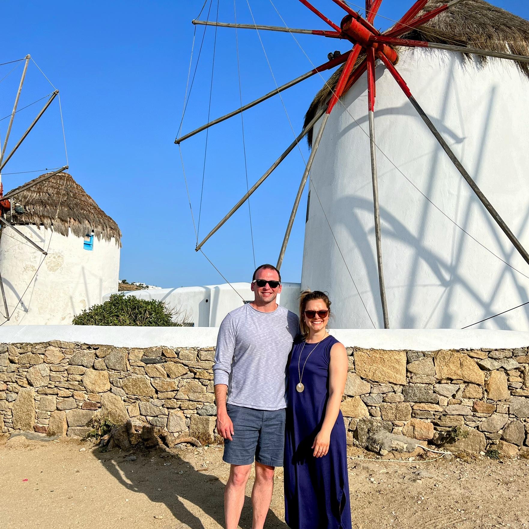 Windmills in Mykonos