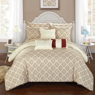 Darlene 10-Piece Reversible Comforter Bedding Set