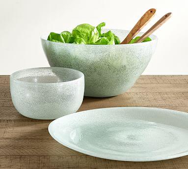 Handcrafted Sea Glass Serveware Collection
