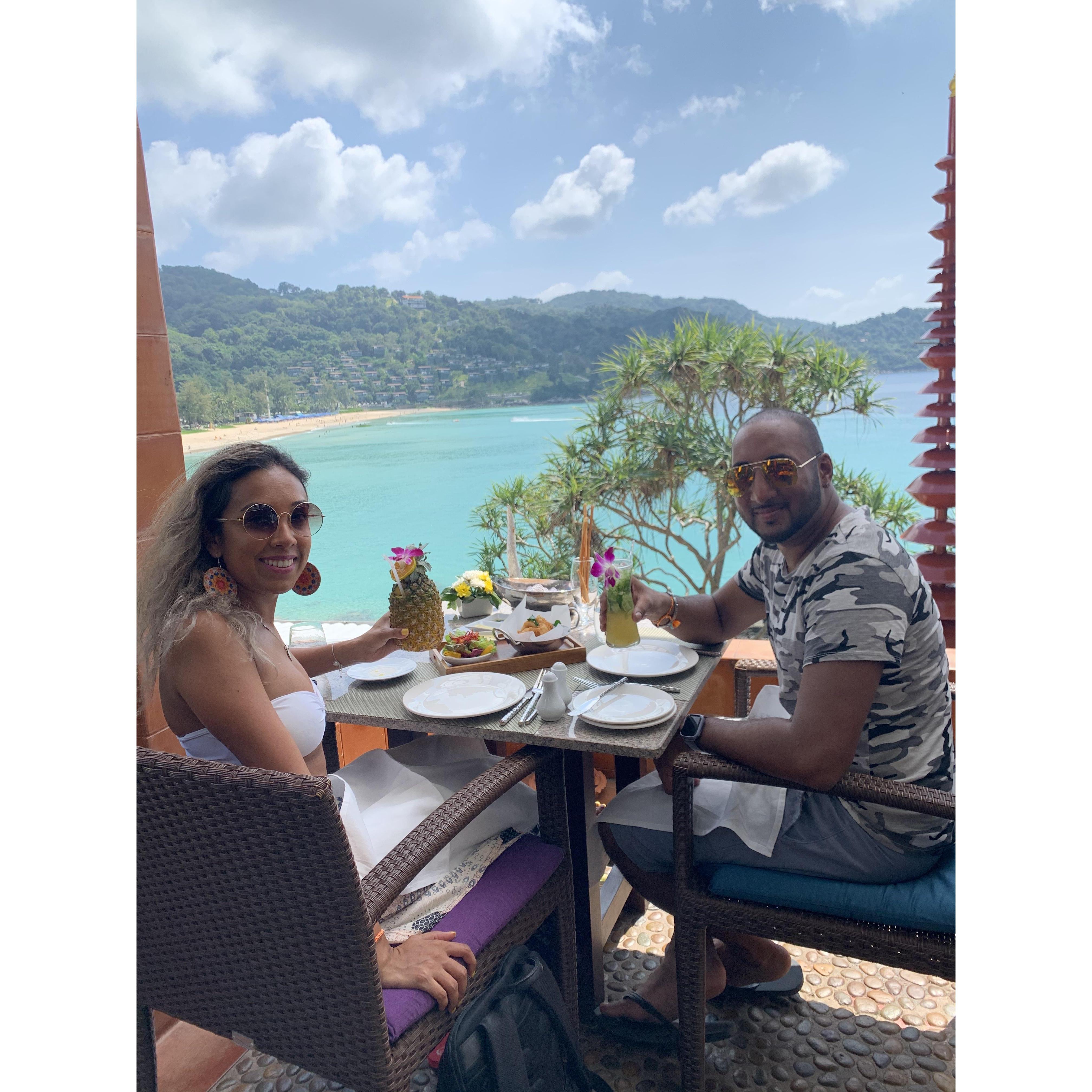 We love dining with views.