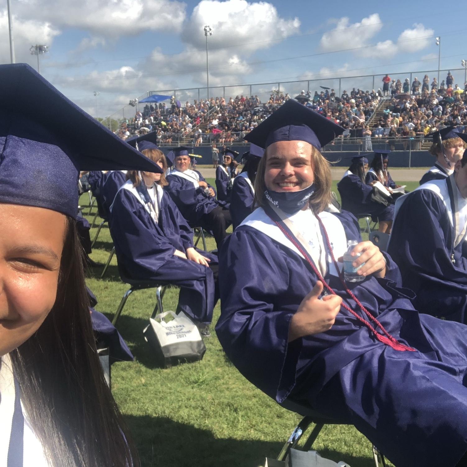 Us graduating together!!