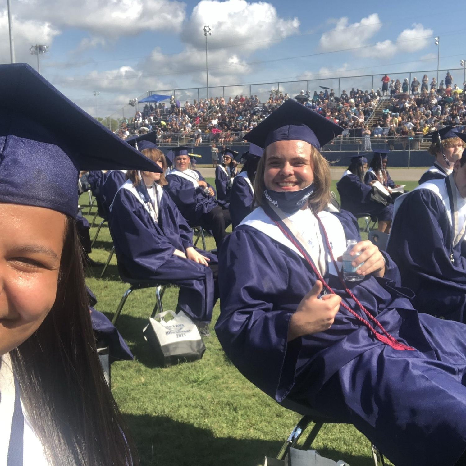 Us graduating together!!