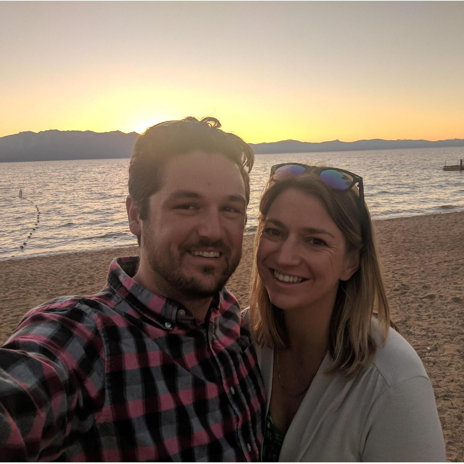 Lake Tahoe on our California road trip