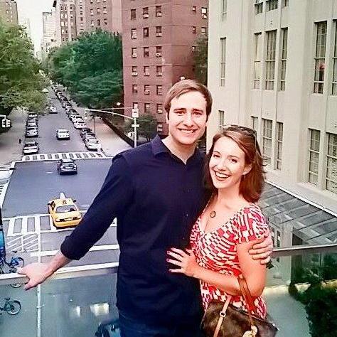 Our first photo together!