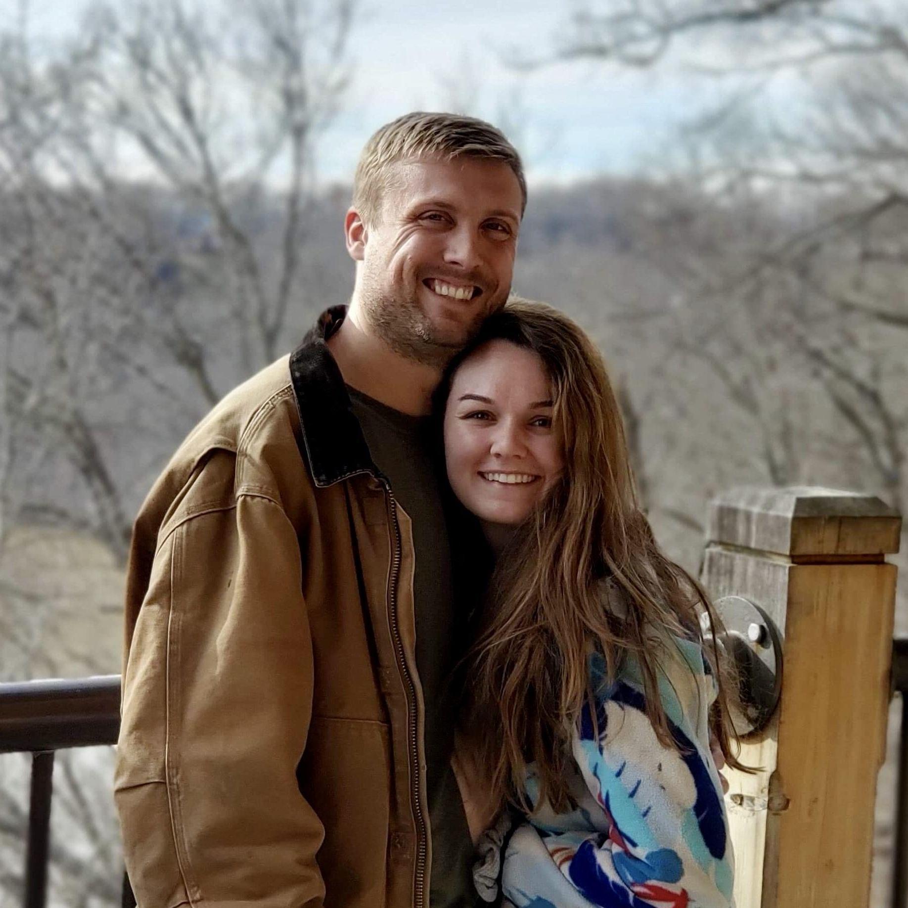 Around our first Valentine's Day together