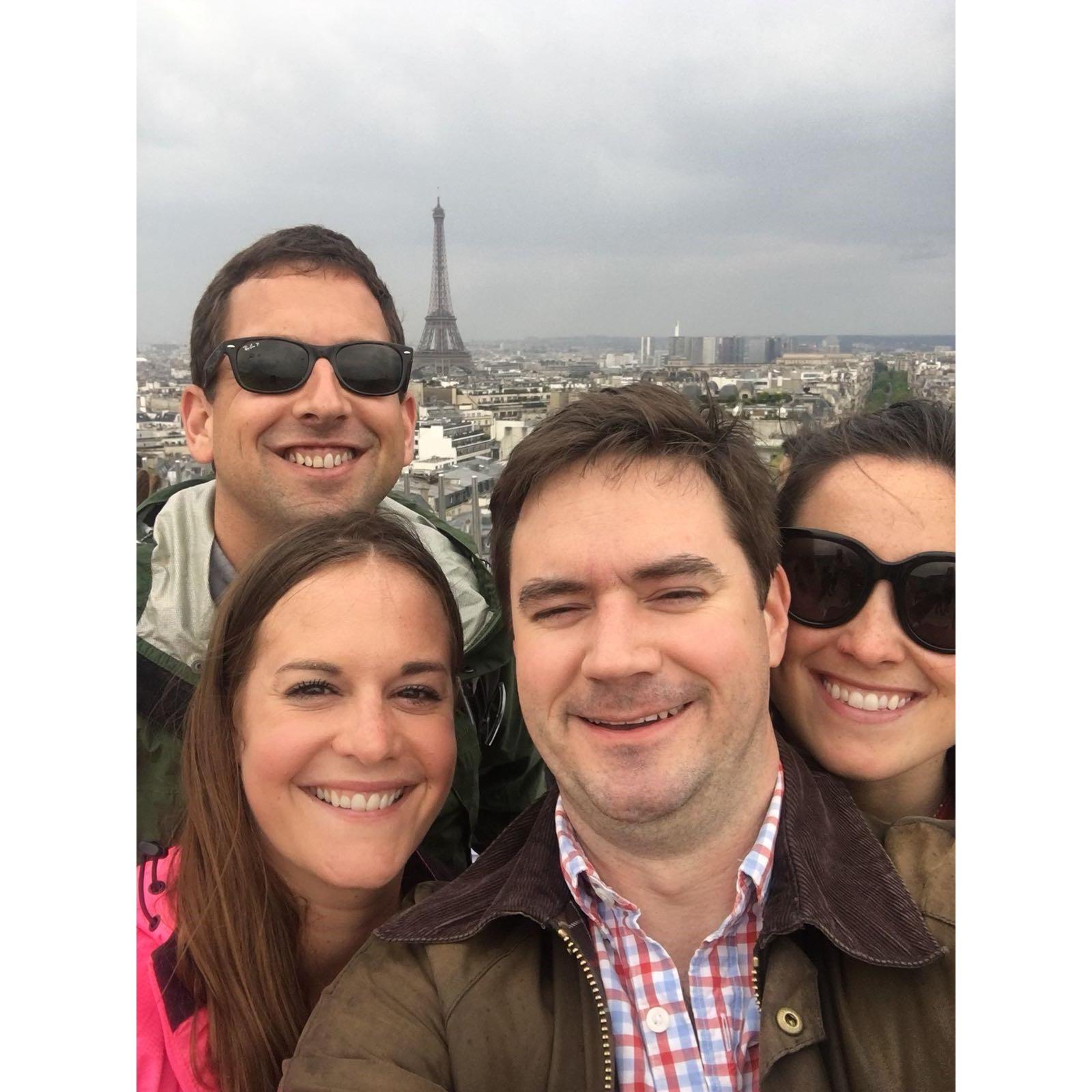 Mini Cornell business school reunion in Paris