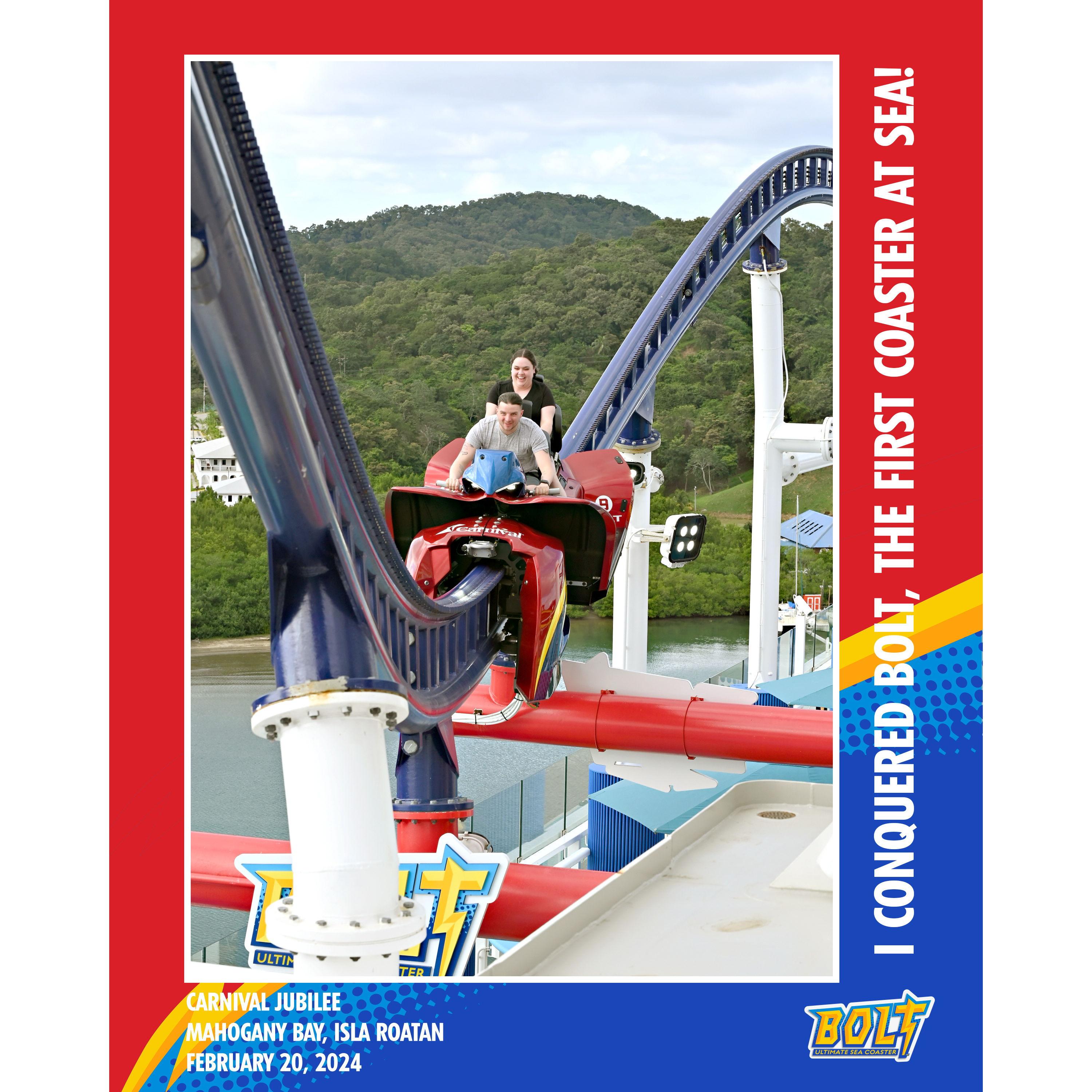 Josh: "weeeeeee" 
Katie: "STOP HITTING THE GAS!"