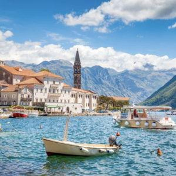 Boat tour of Perast, Montenegro!