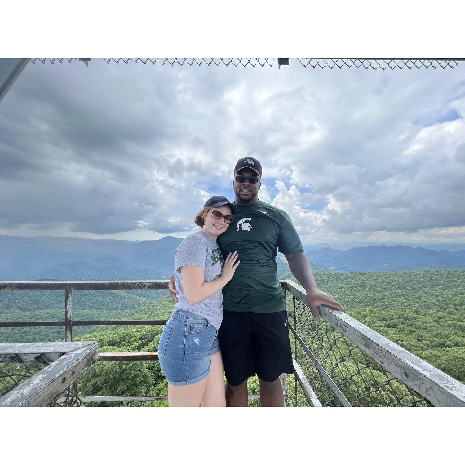 Mountain top views.