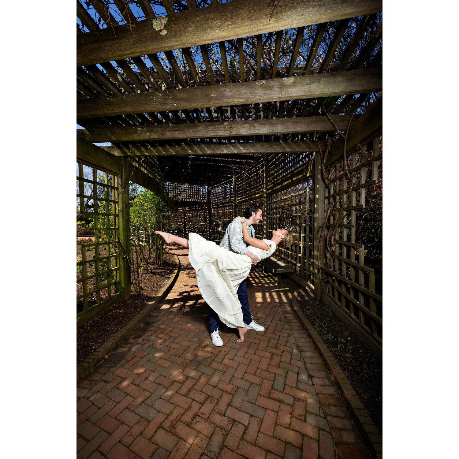 Engagement Photoshoot at Botanic Gardens