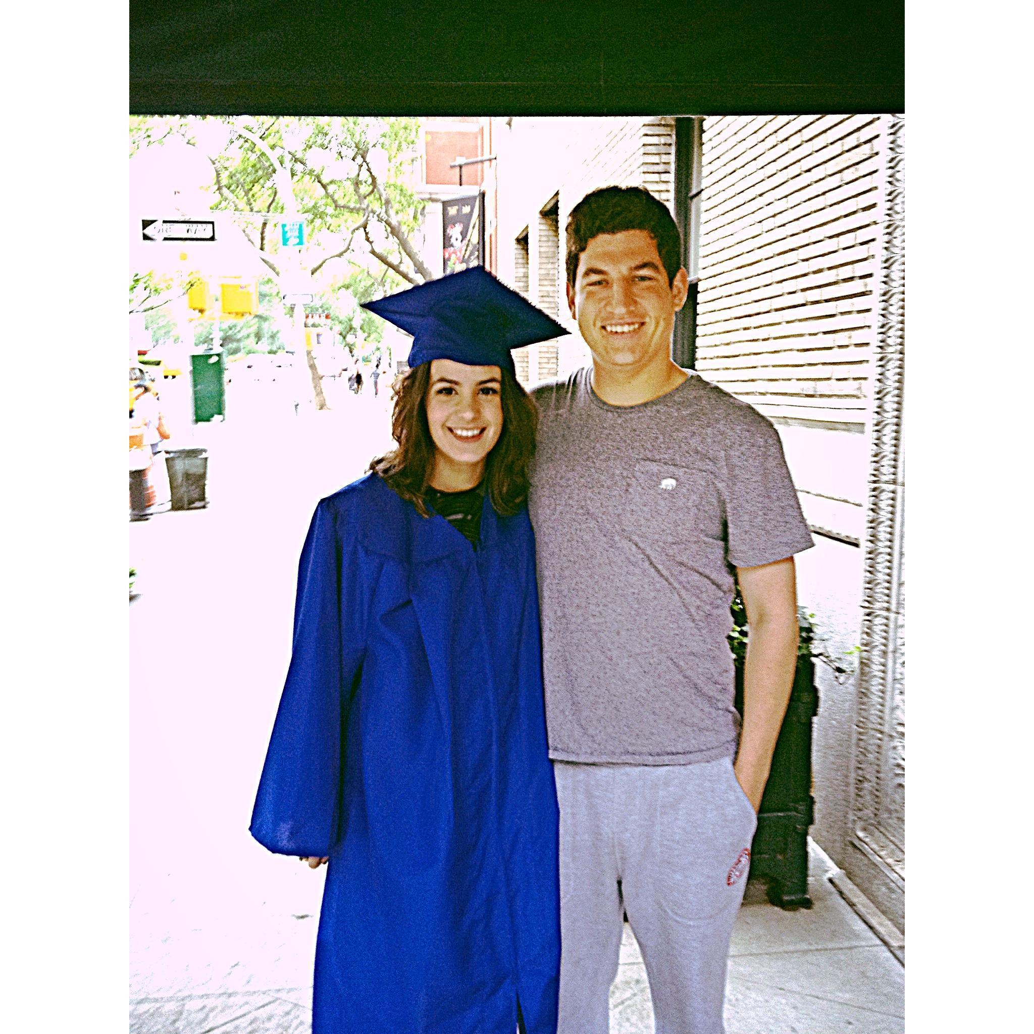 Super blurry last day of school pic
New York, 2013