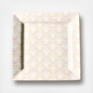 Layered Arabesque Square Platter