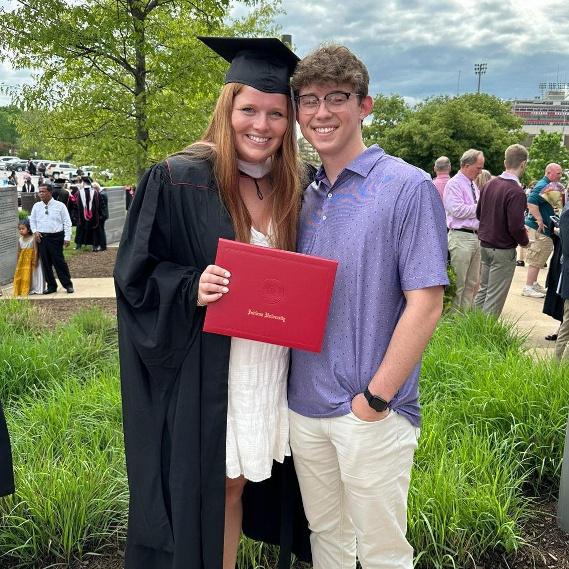May 3, 2024 - Riley's Graduate School Graduation!